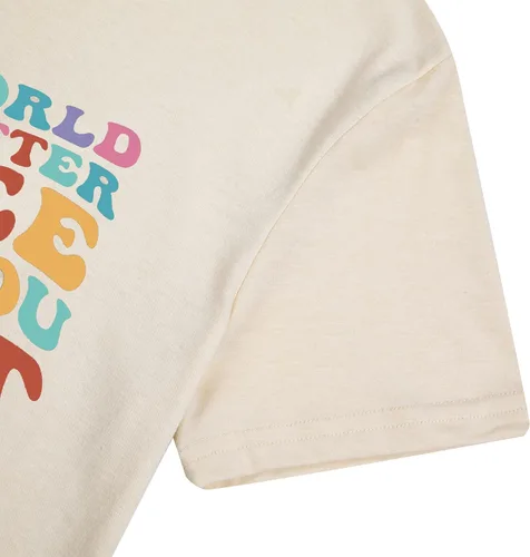 Miniatura 8 de Camisetas con texto en inglés The World is A Better Place with You in It (El mundo es un lugar mejor contigo in it), camiseta inspiradora