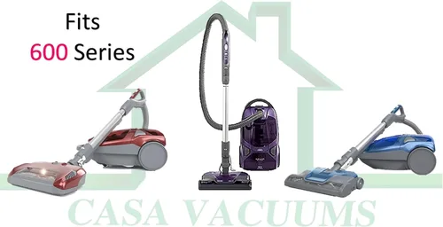Miniatura 3 de 6 bolsas de filtración Hepa Style Q/C 53292. Compatible con aspiradoras Kenmore Elite, Intuition, Progressive, serie 200 400 600 700 800. Sustituye