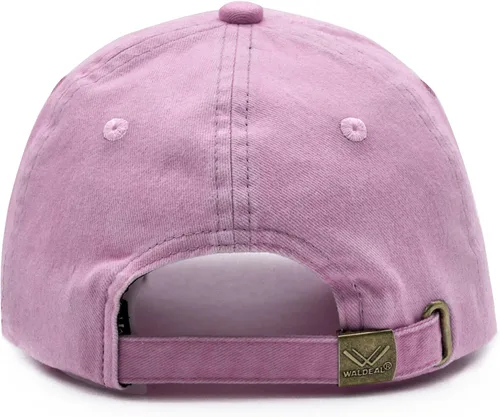 Miniatura 5 de Gorra de béisbol ajustable lavada con diseño de Kayak Hair Don't Care para mujer