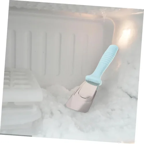 Miniatura 6 de Housoutil 2 unids frigorífico deshielo pala electrodomésticos rascador de metal acero inoxidable refrigerador removedor de hielo raspador