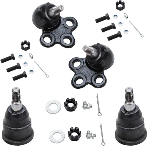 Miniatura 18 de Detroit Axle - Kit de rótulas delanteras para Ford 2003-2006 Crown Victoria Lincoln Town Car Mercury Grand Marquis 2003-2004 Marauder, reemplazo