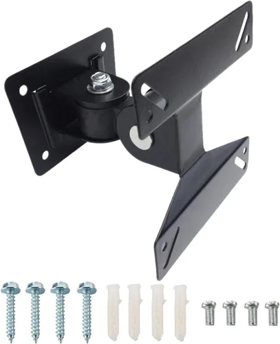 Soporte de pared para monitor de TV con inclinación y extensión para la mayoría de pantallas LED LCD OLED de 14 a 27 pulgadas, compatible con 75 100