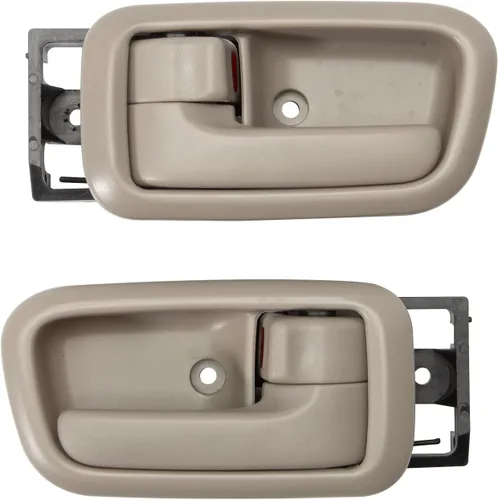 2 manijas interiores para puertas interiores compatibles con Tundra 2000-2006, lado del pasajero delantero del conductor, izquierda y derecha,