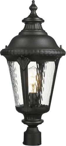 Miniatura 18 de Emliviar XE265B-M BK-SW - Lámpara de pared clásica negra de 24.4 pulgadas, color negro, para pasillo, base E26 de 60 W máximo, XE265B-M BK-SW
