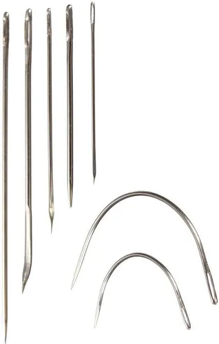 Miniatura 5 de Vitoki Vitoki - Kit de agujas de coser a mano resistentes para tapicería del hogar, alfombras, reparación de lona de cuero, paquete de 7