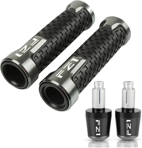Miniatura 25 de Empuñaduras de manillar de motocicleta para Yamaha FZ1 FZ 1 FAZER FZ1FAZER 2006-2015 2007 2008 2009 2010 motocicleta 7/8 pulgadas 0.866 in
