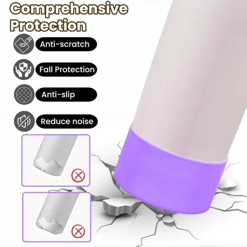 Miniatura 6 de 2 botas protectoras de silicona compatibles con Owala Kids de 16 onzas y 14 onzas, accesorios para 12 onzas, antideslizantes, resistentes a