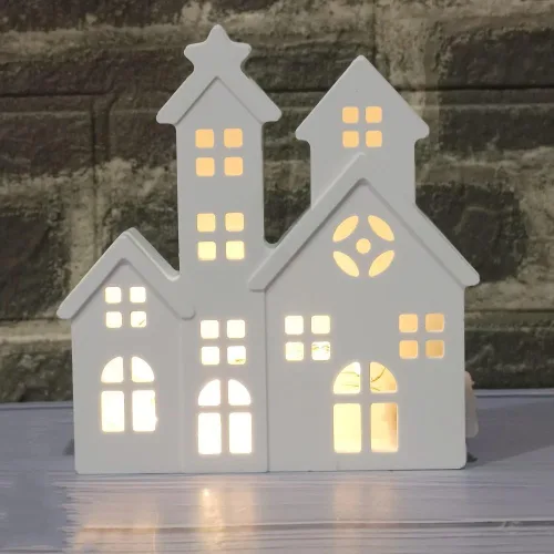 Moldes de silicona para casa, portavelas de casa 3D, moldes de fundición de resina epoxi para bricolaje, jabón, pasteles, arcilla, manualidades,