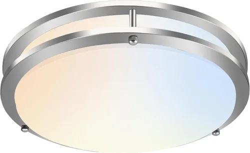 Miniatura 14 de hykolity Accesorio de lámpara de techo LED de montaje empotrado de 10 pulgadas, 17W, 1100lm, 2700K/3000K/3500K/4000K/5000K Luces de techo