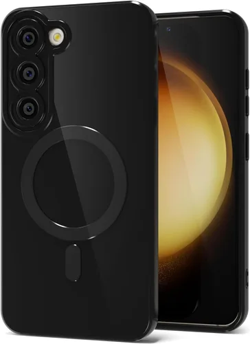 Miniatura 86 de Svanove para Samsung Galaxy S22 Funda de teléfono de silicona magnética, compatible con Magsafe, linda para mujeres, brillante color brillante, gel