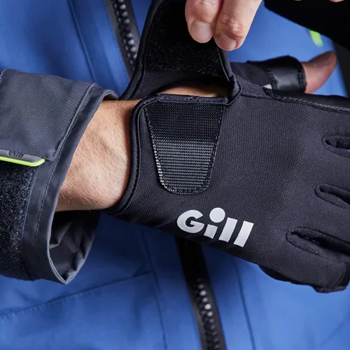 Miniatura 6 de Gill Guantes de vela de campeonato – Dedos largos con dedo y pulgar expuestos – Tela Dura-Grip 50+ protección solar UV y repelente al agua