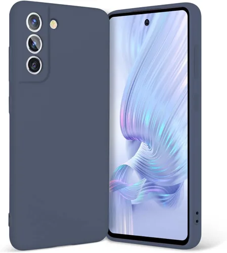 Miniatura 8 de Funda para Galaxy S21 FE, silicona líquida, delgada, suave, TPU Fit, protección de cuerpo completo, a prueba de golpes, para Galaxy S21 FE 6.4