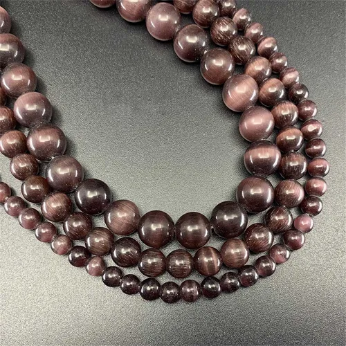 Miniatura 15 de 4 6 8 10 0.472 in cuentas de piedras preciosas naturales redondas de piedra suelta para bricolaje pulsera, collar, pendientes, joyería artesanía Azul