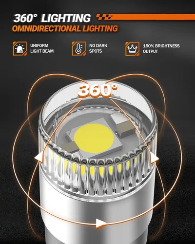 Miniatura 7 de SEALIGHT Bombillas LED 194 T10 6000K blancas, 1000% de brillo W5W 168 2825 de repuesto para luz de matrícula, luz de cúpula, luz de mapa, luz