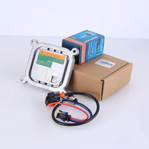 Miniatura 9 de Unidad de control de balasto de faros delanteros HID de xenón con cable de conexión de encendido y bombilla D3S para Ford Mustang 2010-2019