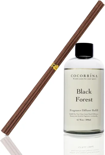 Miniatura 46 de Cocorrína Juego de difusor de varillas - Difusor perfumado de rosa satinada con varillas para el hogar, difusor de varillas para decoración