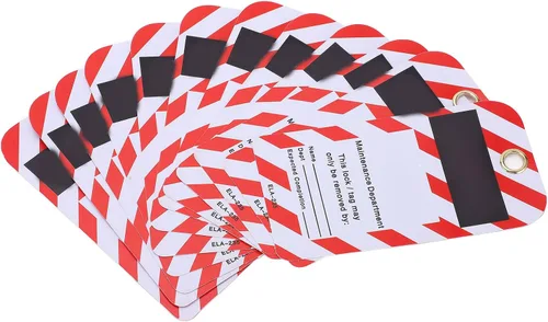 Miniatura 6 de Kit de etiquetado de bloqueo eléctrico, cerrojo de etiqueta Loto cerraduras de candado Conjunto de candado a prueba de herrumbre Equipo de energía