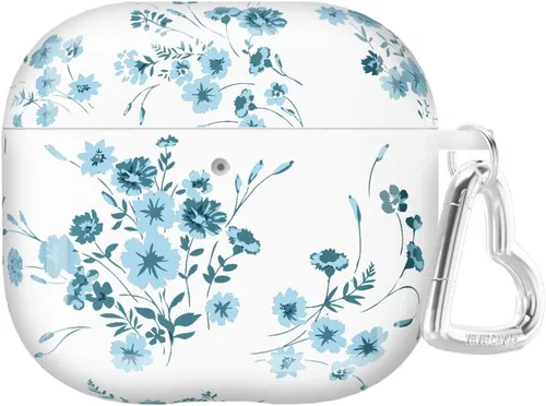 Miniatura 27 de VELVET CAVIAR Compatible with AirPods 4 Case with Keychain - Cute Protective Hard 4th Generation Cases for Women - Blue Aquamarine Polka Dot