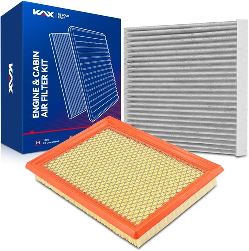 KAX Kit de filtro de aire de motor y cabina, repuesto para Nissan Rogue 2008 2009 2010 2011 2012 2013, Rogue Select 2014-2015, Sentra 2007-2012,
