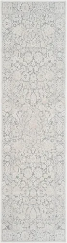 Miniatura 28 de SAFAVIEH Alfombra 8x10 - Colección Reflection - Grande - Gris Claro y Crema, Sin Desprendimiento y Fácil Limpieza, Ideal para Sala de Estar, Gris