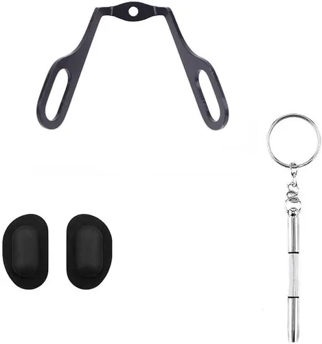 Miniatura 6 de Gafas de sol, almohadillas de nariz, brazo de gafas de sol, gafas de silicona suave, destornillador, kit de repuesto para gafas, lentes de sol..
