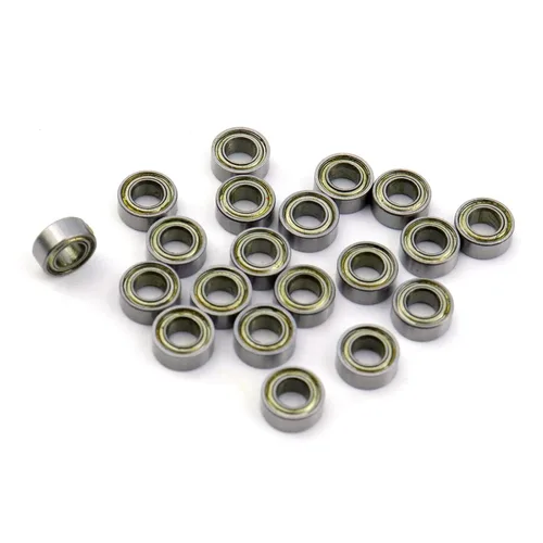Antrader Paquete de 20 rodamientos radiales de doble blindaje MR63ZZ de 0.118 in x 0.236 in x 0.098 in