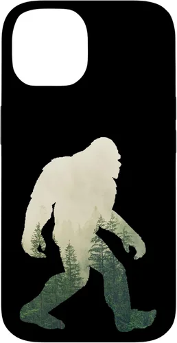 Miniatura 4 de iPhone 12 Pro Max Bigfoot figura Sasquatch Yeti Nature doble caso de exposición