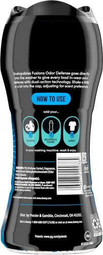 Miniatura 12 de Downy Unstopables Fusions Defensa contra Olores Cuentas Potenciadoras de Aroma para Lavandería en el Lavado, Aroma Daybreak + Clean, 10.7 onzas