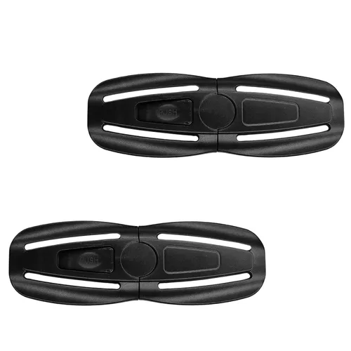 Paquete de 2 clips para el pecho del asiento del bebé, arnés de pecho para asiento de bebé, hebilla para el pecho, reemplazo universal para bebés y