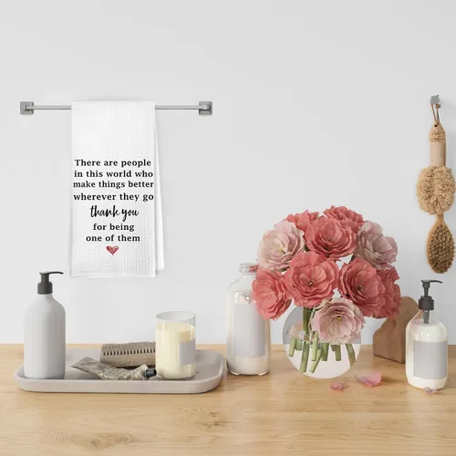 Miniatura 4 de Dibor Toallas de cocina de agradecimiento, regalos de agradecimiento para compañeros de trabajo, maestros, líderes mentores, decoración de platos