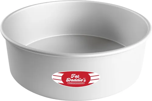 Miniatura 47 de Fat Daddio's PRD-1BOX Moldes Redondos para Pastel Mini Tier de Aluminio Anodizado para Una Caja de Mezcla, Juego de 3, Plateado