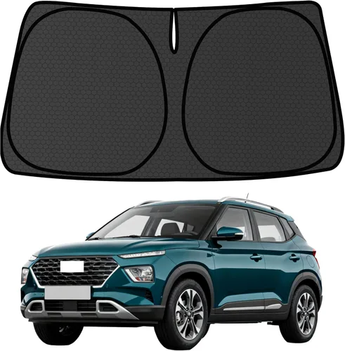 Miniatura 92 de Civic - Parasol para parabrisas Honda Civic 2022-2024 2025 (no para Honda 2022 Sport), visera frontal gruesa plegable 1:1, mantiene tu automóvil más