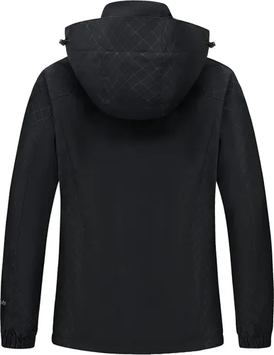 Miniatura 2 de Chaqueta de lluvia Diamond Candy para mujer, con diseño para senderismo, impermeable y ligera, con capucha