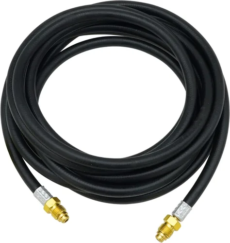 Miniatura 10 de Manguera de soldadura de gas inerte de 5 pies - Manguera adaptadora de regulador de medidor de flujo de argón - Mig Tig, accesorios UNF-18RH de 5/8
