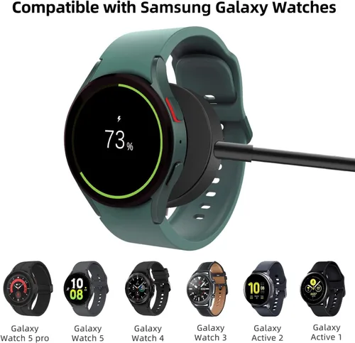 Miniatura 6 de Cargador para Galaxy Watch 8/7/6/5/4/3 EMallee USB A Base de carga para Samsung Galaxy Watch8 Watch7 Ultra Watch6 Watch5 Pro Watch4 Classic Watch3