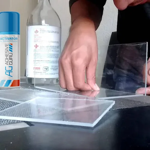 Miniatura 4 de Adhesive Guru CA Glue Accelerator Spray (2 x 6.75 onzas líquidas) Activador de aerosol para súper pegamentos – No es un pegamento por sí mismo
