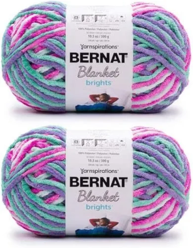 Miniatura 21 de Bernat Hilado para Manta Bright, Pow Púrpura Púrpura Pow