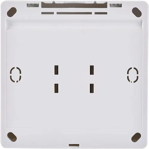Miniatura 4 de uxcell Interruptor de liberación de botón de salida para puerta Sistema de control de acceso Panel de PC 3.386 inx3.386 in 12V 3A Blanco 4 unids