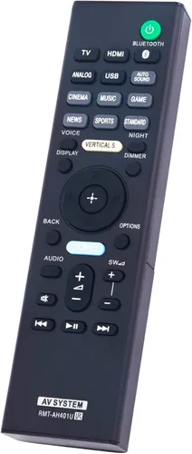 Miniatura 3 de Allimity RMT-AH401U RMTAH401U Control remoto de repuesto compatible con barra de sonido Sony HT-X9000F SA-XF9000 SA-X9000F SA-WX9000F HTX9000F