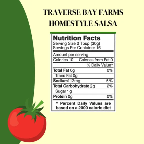 Miniatura 2 de Traverse Bay Farms Salsa gruesa - Caliente: fabricada en pequeños lotes con la mayor cantidad de productos cultivados localmente como sea posible.