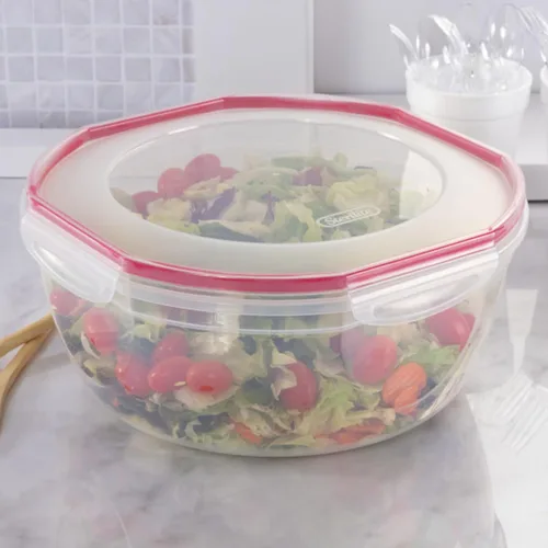 Miniatura 6 de Sterilite Recipiente ultra sellado de 4.7 cuartos de galón, recipiente grande hermético para almacenamiento de alimentos, tapa de cierre, apto