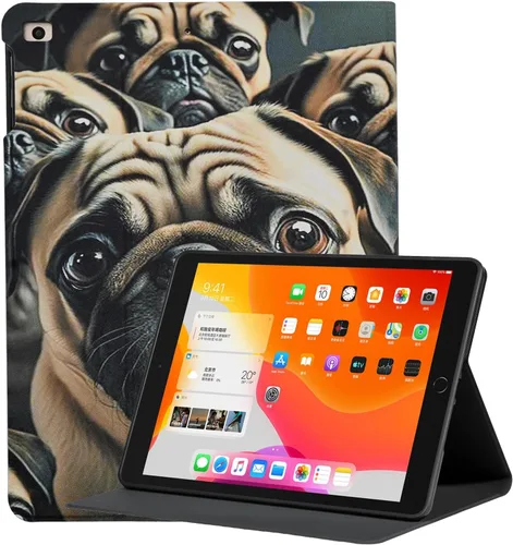 Miniatura 10 de Funda giratoria para iPad 6ª 5ª generación de 9.7 pulgadas, modelo 2018/2017, piel sintética ligera, con soporte protector giratorio de 360 grados