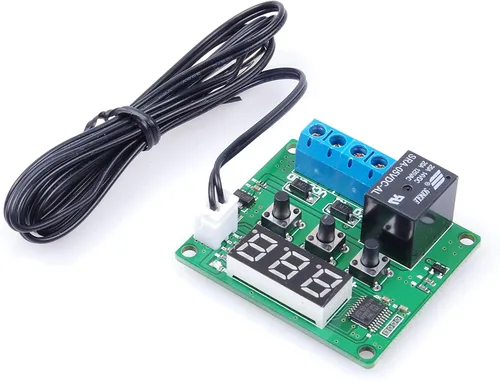 Miniatura 5 de NOYITO Módulo controlador de temperatura digital de -58℉ a +257 ℉ Interruptor de control de temperatura NTC Sonda de sensor impermeable - Pantalla