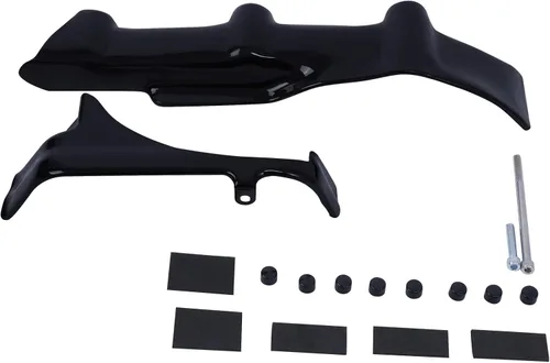 Miniatura 7 de TCT-MOTORPARTS Cubierta primaria interior negra ajuste para Harley Softail Deluxe 2007-2017 2008 2009