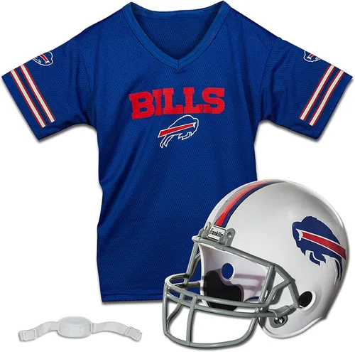 Miniatura 18 de Franklin Sports - Conjuntos de casco y camiseta para niños de la NFL - Conjuntos de uniforme de equipo juvenil de la NFL - Juego de disfraz - Casco