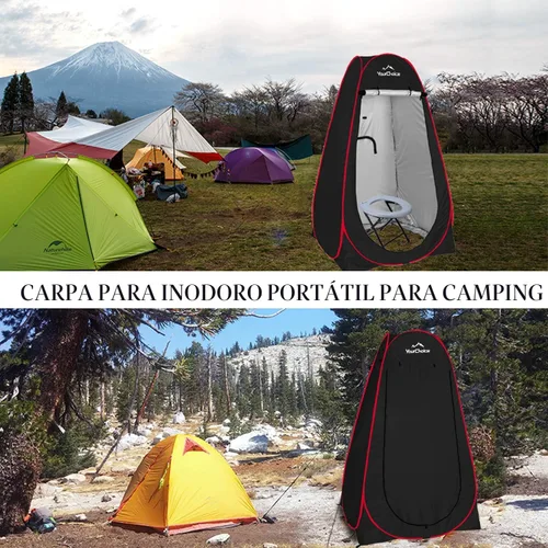 Miniatura 6 de Your Choice Tienda de Ducha Emergente de Privacidad - Tienda de Cambio Portátil para Camping, Playa y Senderismo - 6.2 Pies Ligera con Bolsa de Negro