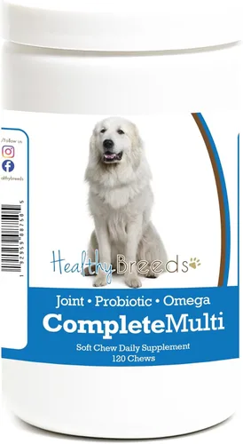 Miniatura 44 de Healthy Breeds Boxer todo en uno multivitamínico suave masticable 120