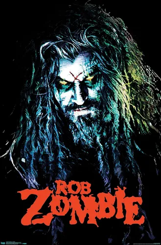 Miniatura 10 de Rob Zombie - Póster de pared HellBilly de 34 pulgadas de largo x 22.4 pulgadas de ancho, versión sin marco