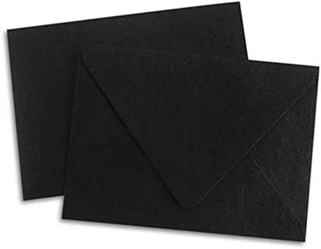 Miniatura 3 de Mini sobres para tarjetas de regalo, color negro
