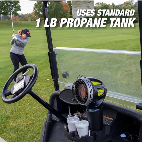 Miniatura 5 de Calentador de propano radiante de 4,000 BTU para carrito de golf